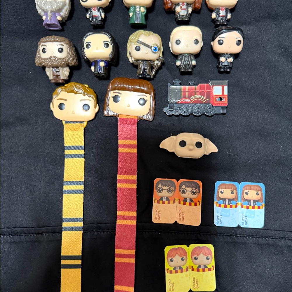 Funko Wizarding World Action Figure Set with Red and Yellow Accents